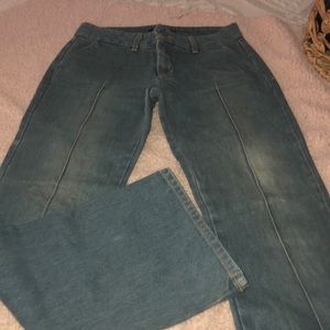 Faded wash Trouser jeans